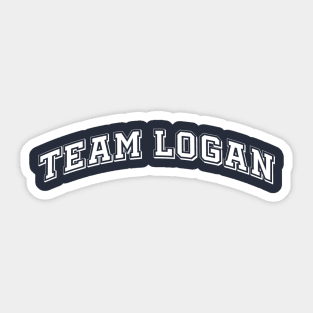 Team Logan 2 Sticker